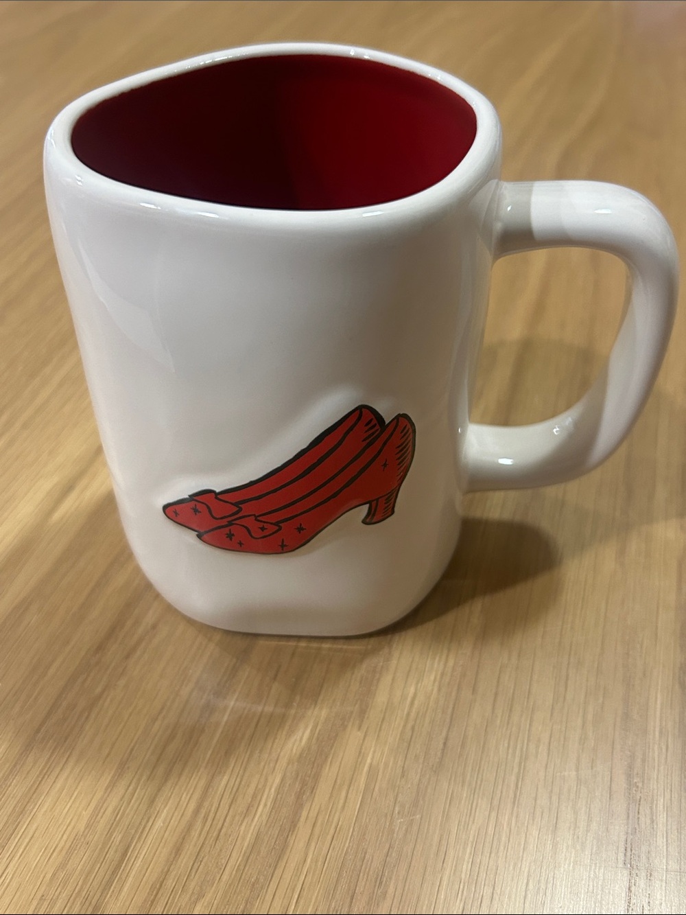 Rae Dunn RUBY SLIPPERS Wizard of Oz Mug